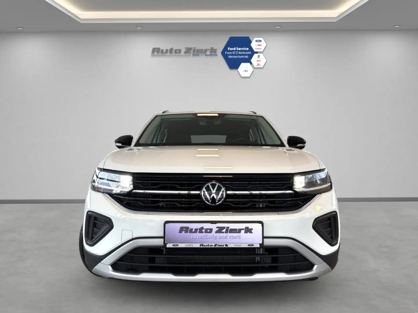 Volkswagen T-Cross 1.0 TSI Goal DSG ACC LED SHZ PDC ALLWETTER Weiß - 2