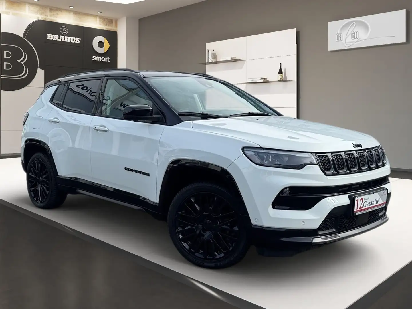 Jeep Compass S Design Sport Mild-Hybrid FWD Navi LED Weiß - 2