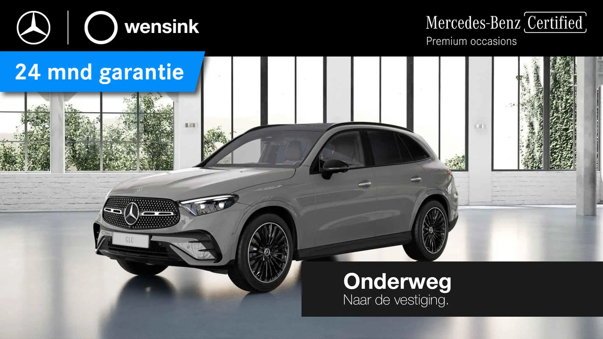 Mercedes-Benz GLC 400 400e 4MATIC AMG Line | Manufaktur lak Alpin grau | Gri - 1