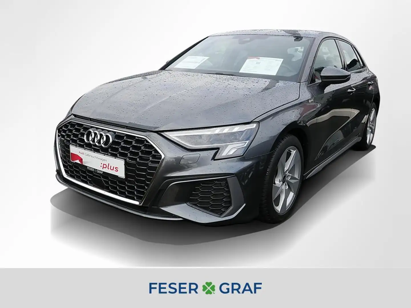Audi A3 35 TFSI 2x S line LED Navi Rüka Grau - 1