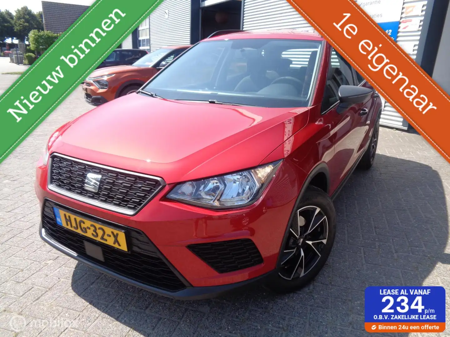 SEAT Arona 1.0 TSI Reference/Airco/Lm velgen/Carplay/1st eig/ Rojo - 1