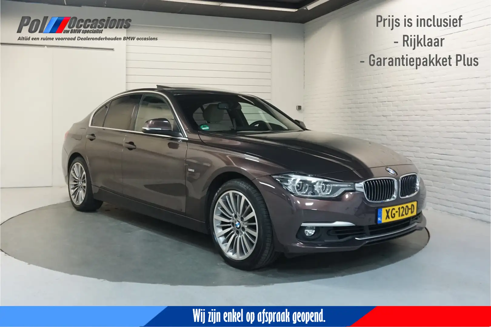 BMW 320 3-serie 320i Luxury Automaat | Carplay | Sportinte Rojo - 1