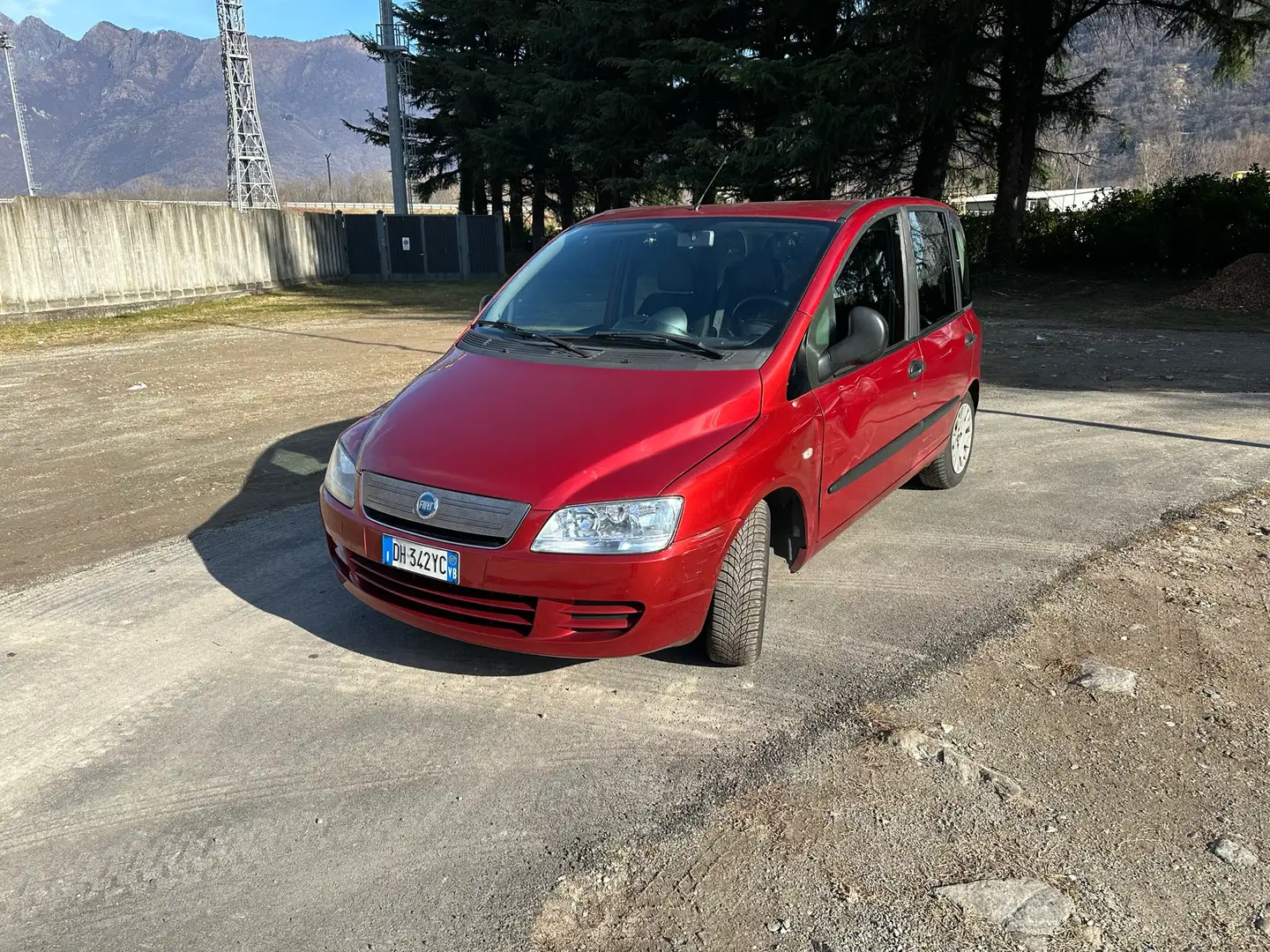 Fiat Multipla 1.9 mjt Family 120cv Червоний - 1