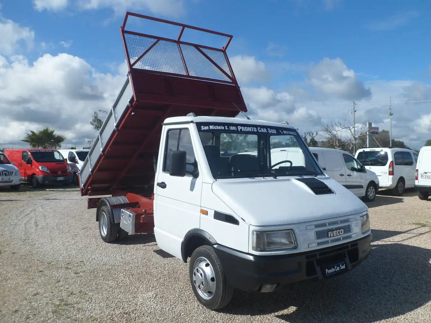 Iveco Daily 35.8 ribaltabile trilaterale BELLISSIMO!!! Blanc - 2