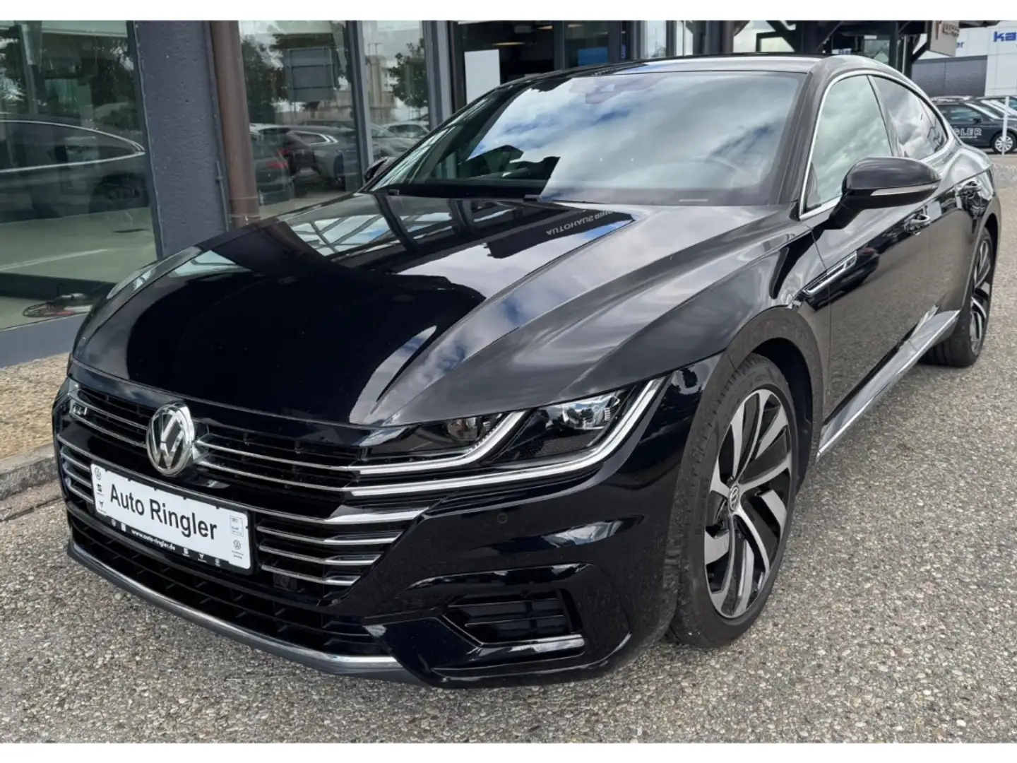 Volkswagen Arteon R-Line+LED+NAVI+VIRTUAL+KAMERA ACC Apple CarPlay Schwarz - 1
