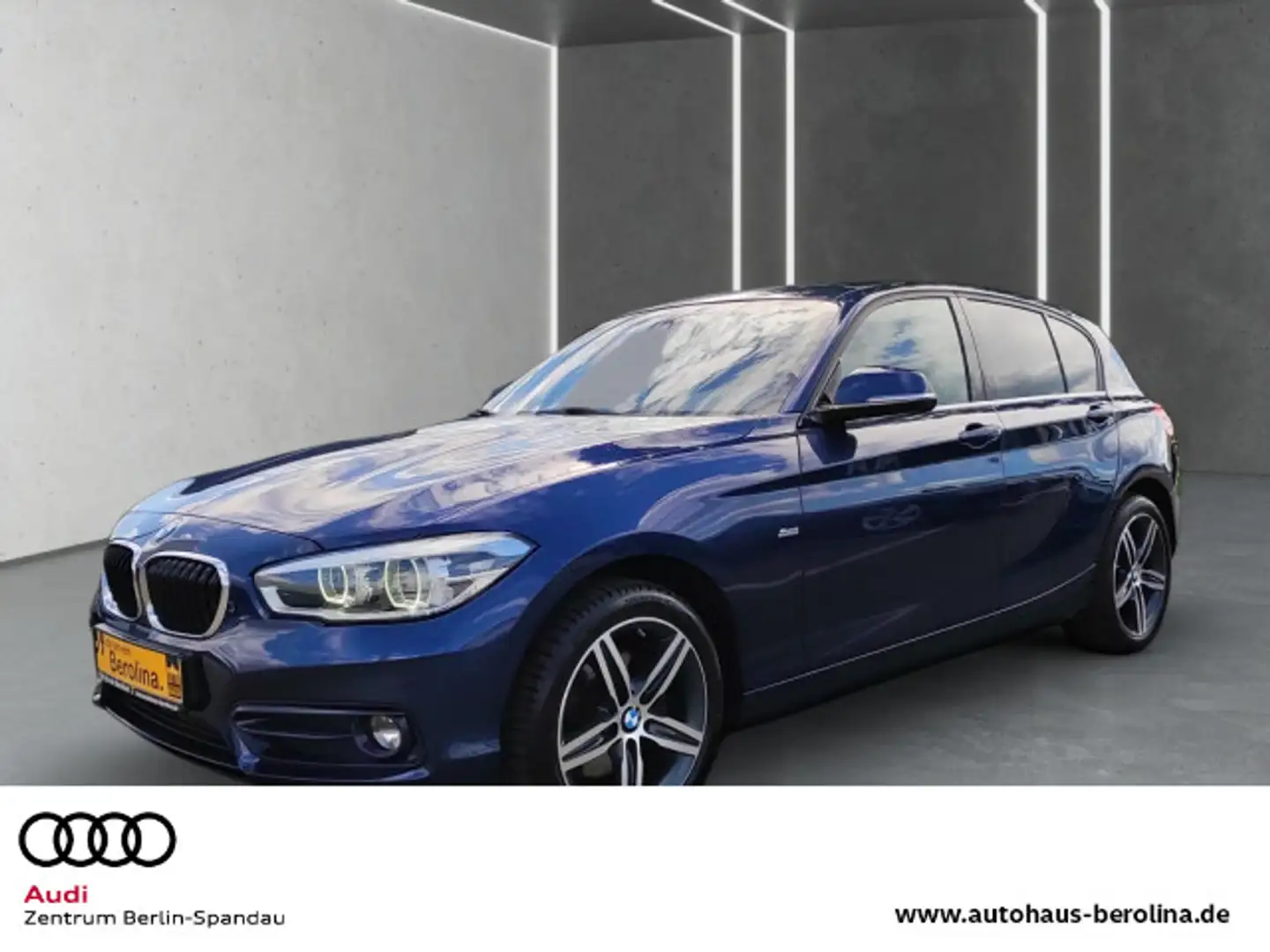 BMW Lim. Sport Line Steptronic *AHK*GRA*SHZ* Синій - 1