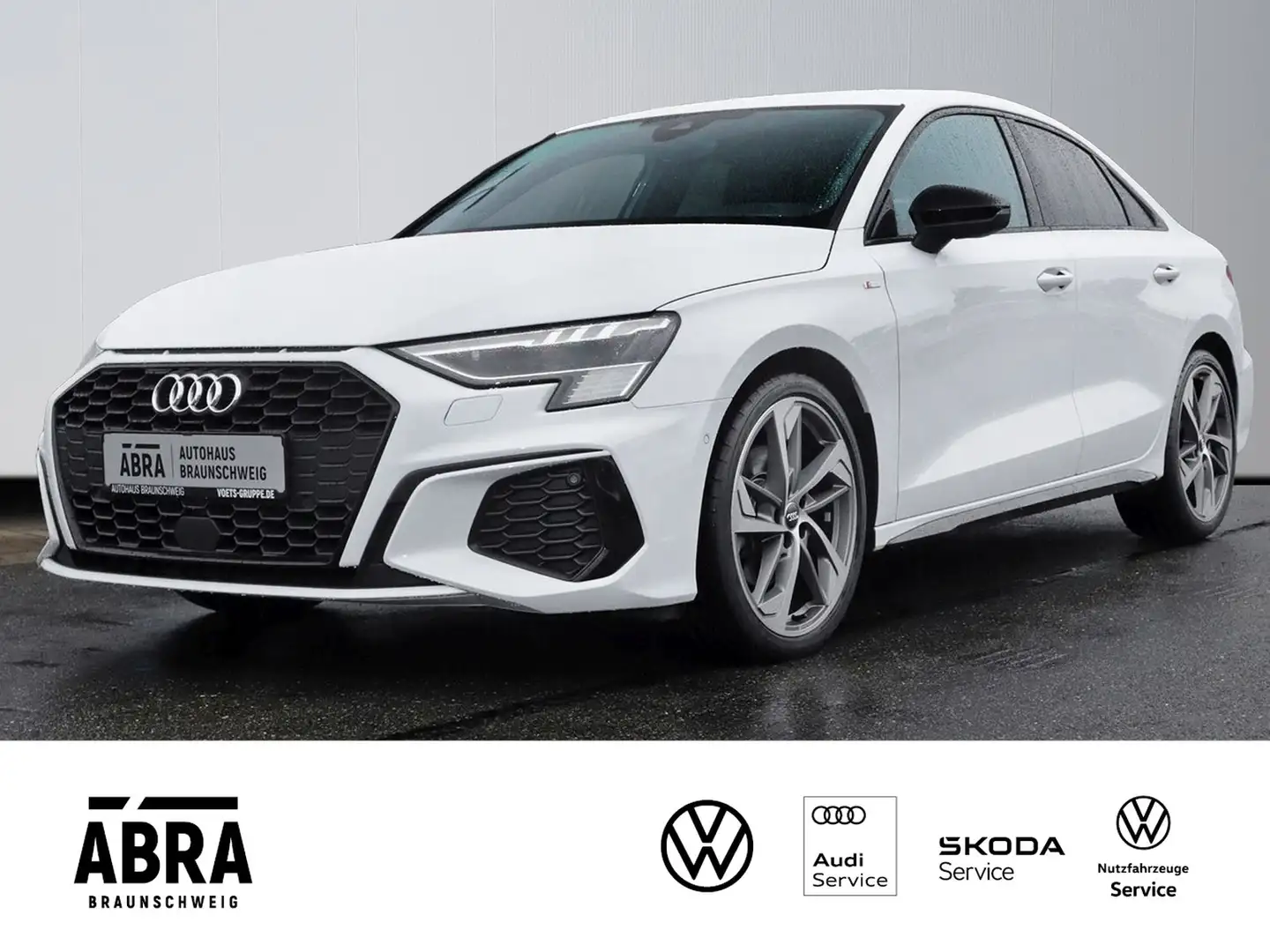 Audi A3 Limousine 35 TFSI S-line S-tronic MATRIX+HuD+B&... Blanco - 1