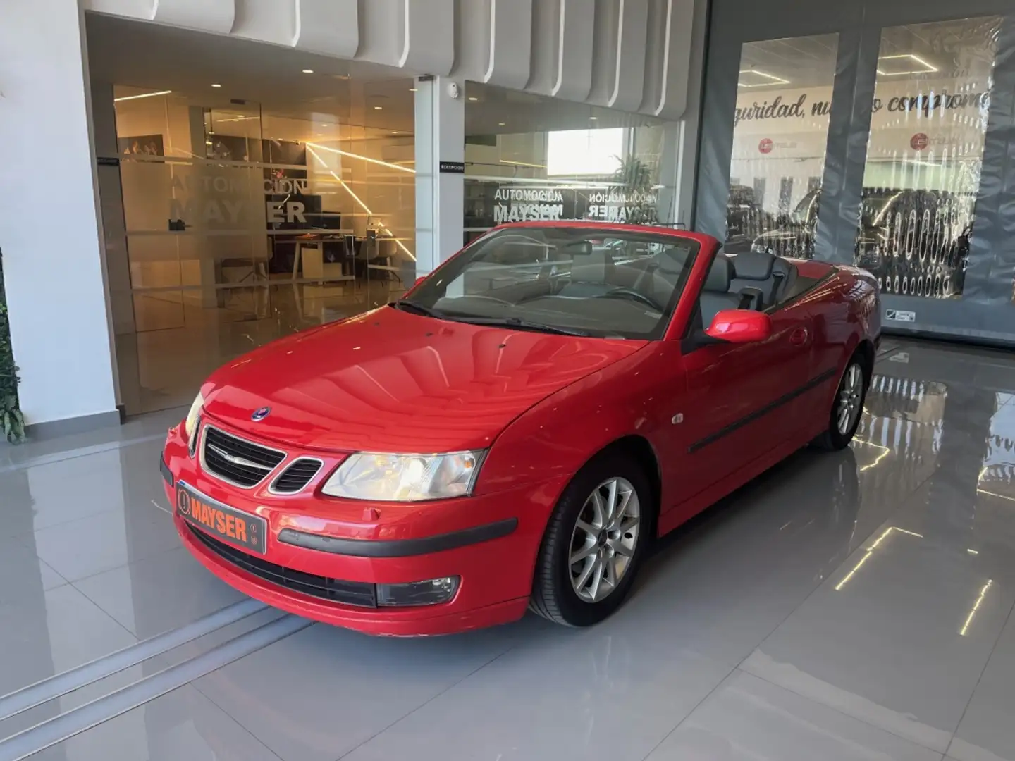 Saab 9-3 Cabrio 1.8t Vector Biopower A5 Red - 2