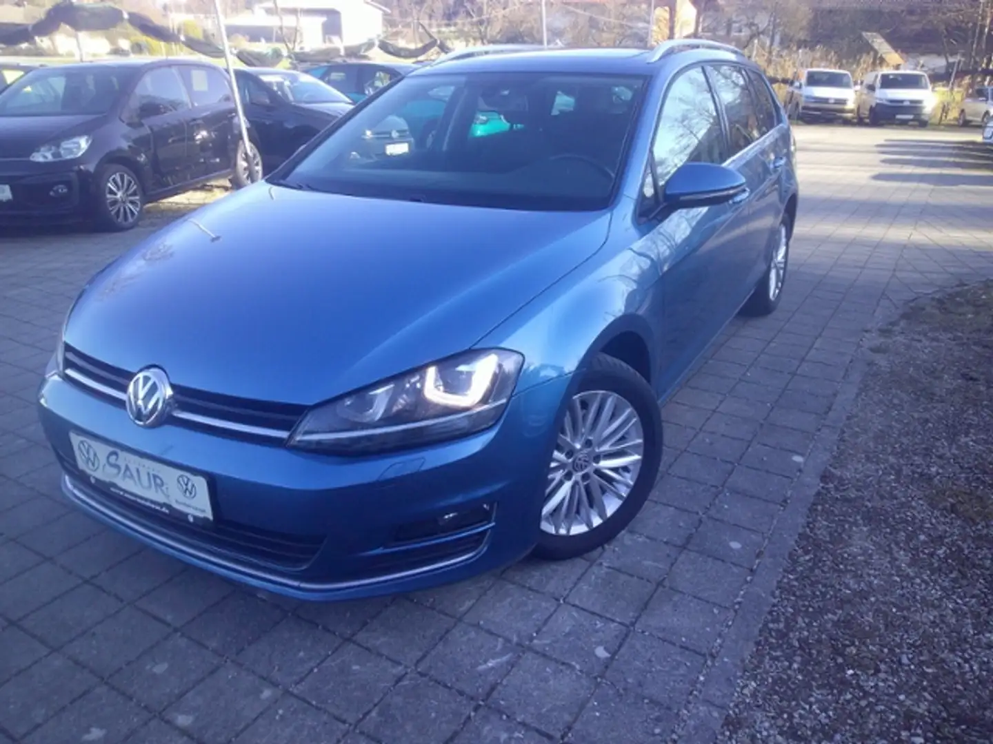 Volkswagen Golf Variant VII Variant Highline 1.4 TSI*PANO*Bi-Xenon*PDC*SH Blau - 2