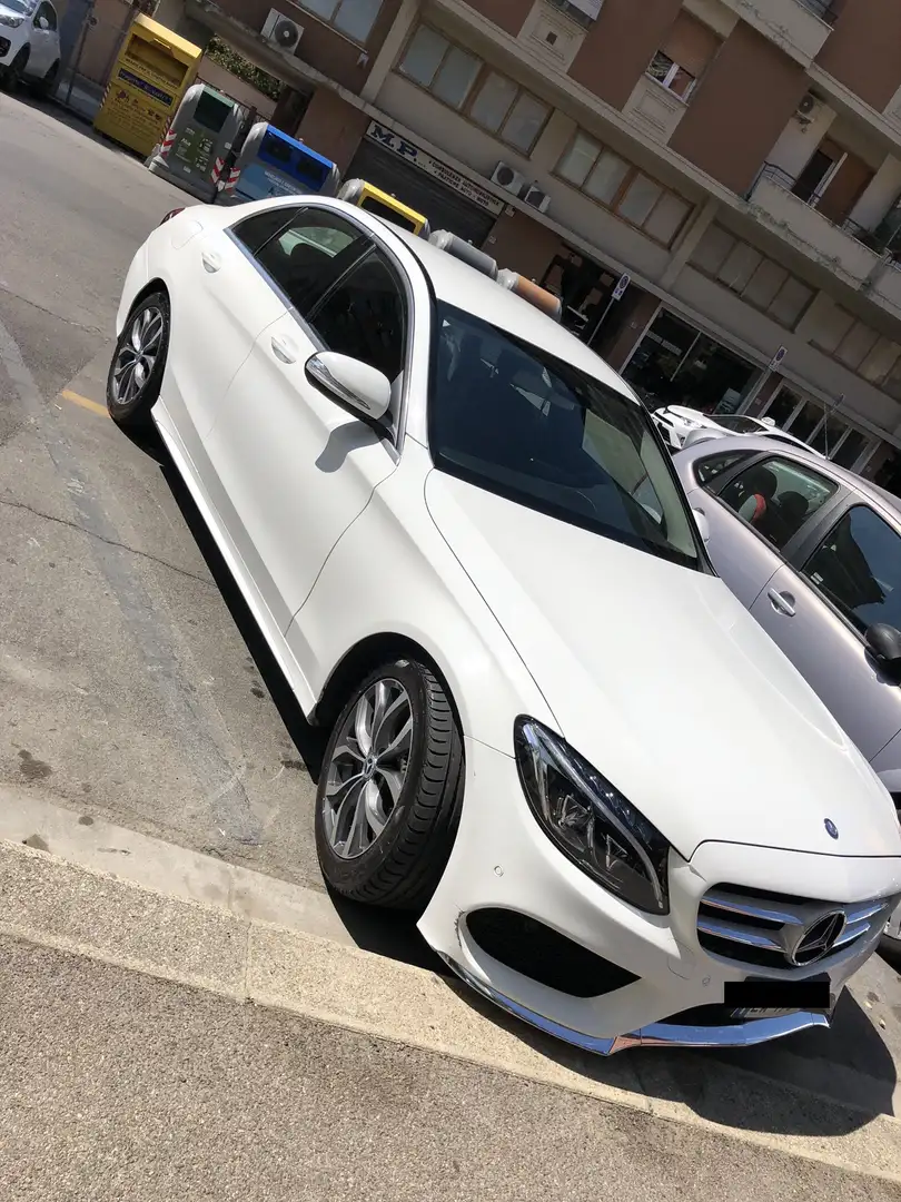 Mercedes-Benz C 220 Classe C Premium auto Bianco - 2