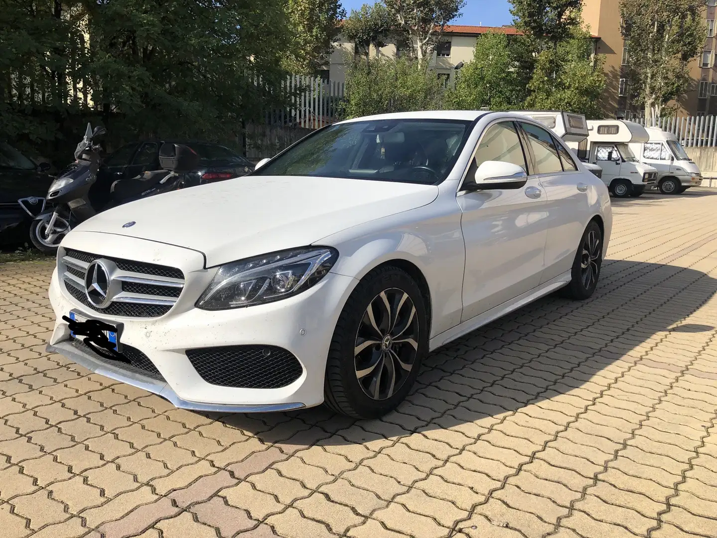 Mercedes-Benz C 220 Classe C Premium auto Bianco - 1