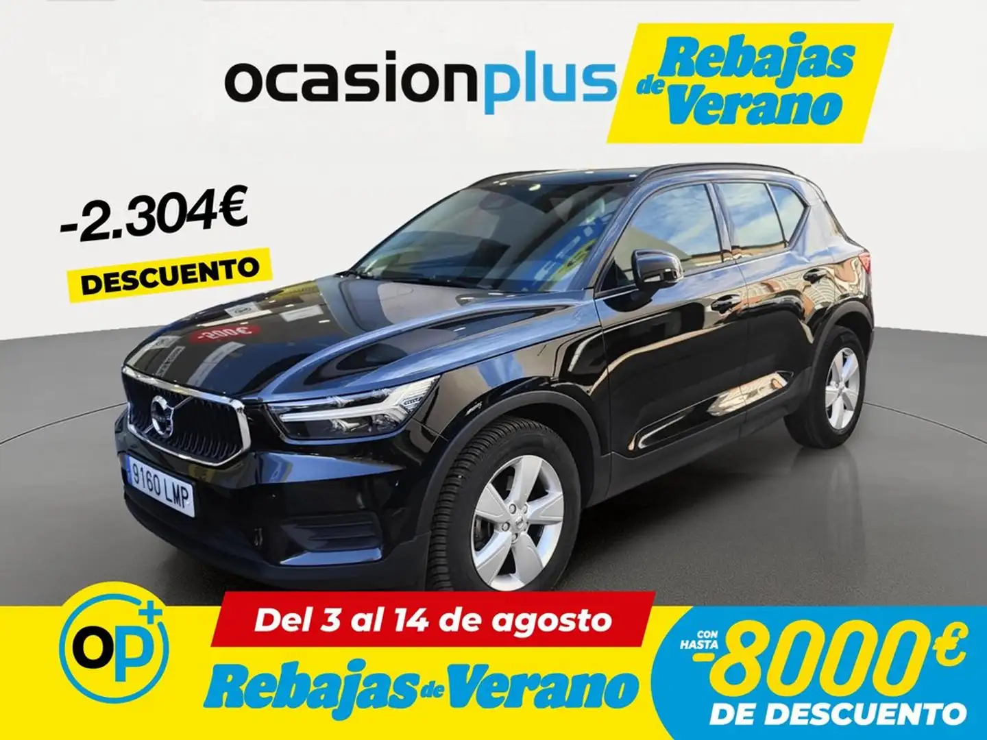 Volvo XC40 T3 Momentum Core Negro - 1