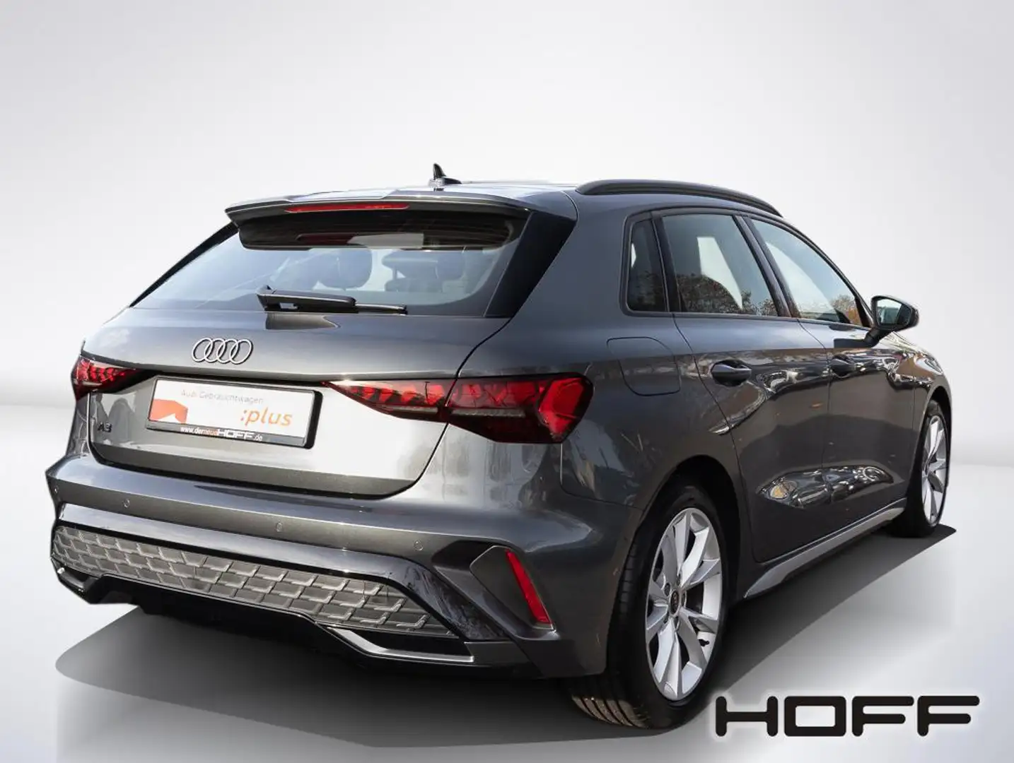 Audi A3 S line S tronic LED Navi Plus PDC Teilleder Grau - 2