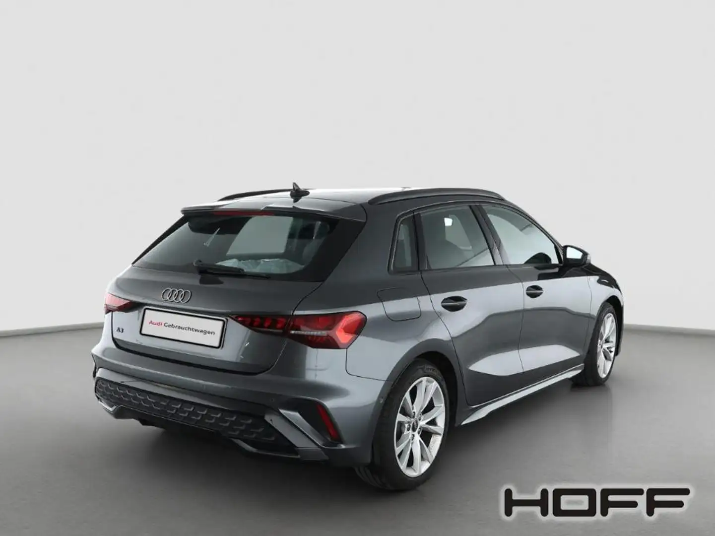 Audi A3 S line S tronic LED Navi Plus PDC Teilleder Grau - 2