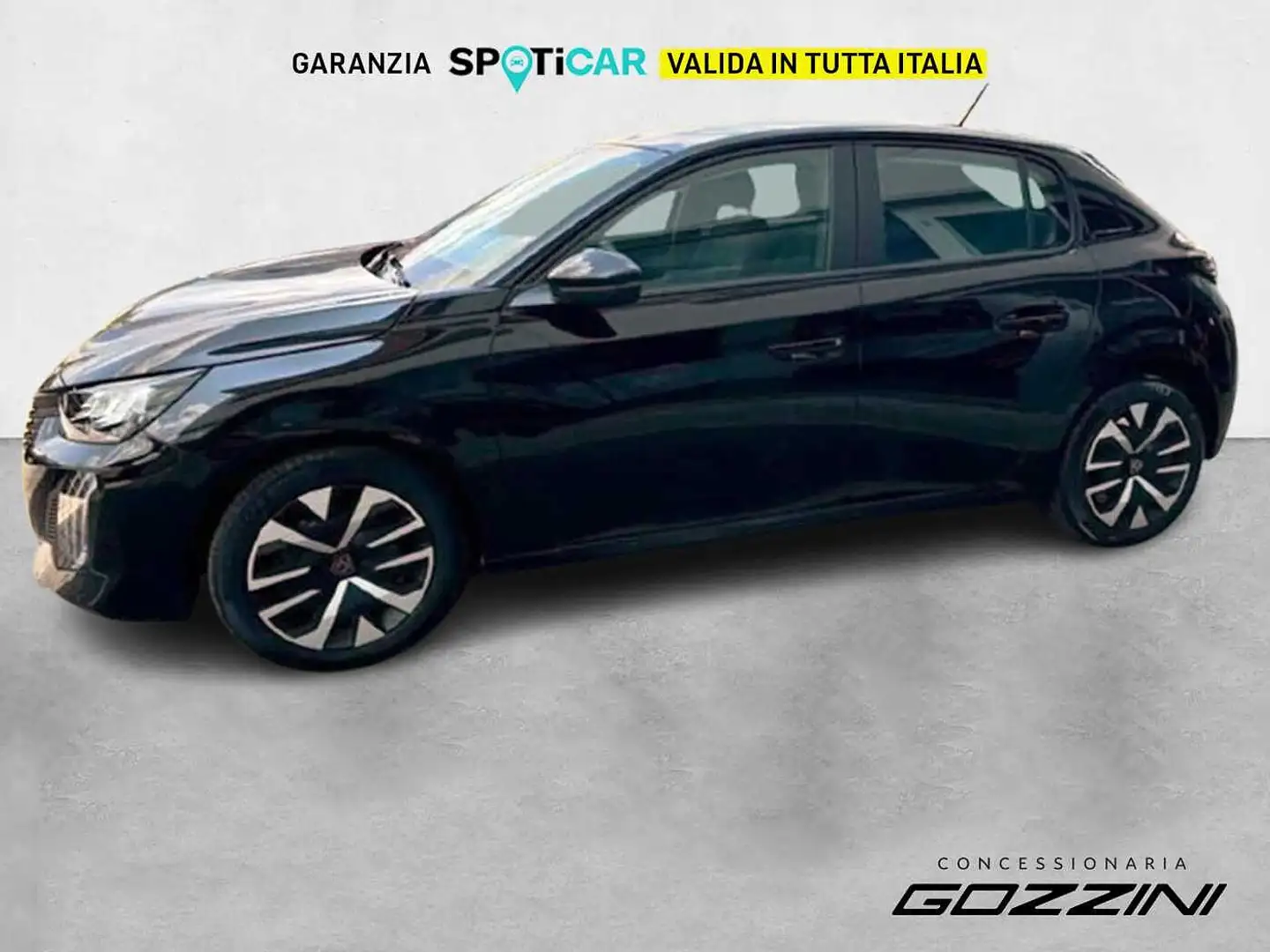 Peugeot 208 Hybrid 100 5 porte Style Km Zero Negro - 2