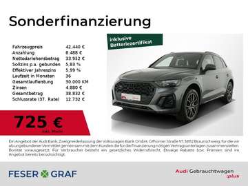 55 TFSI e quattro S line S tronic LED PANO