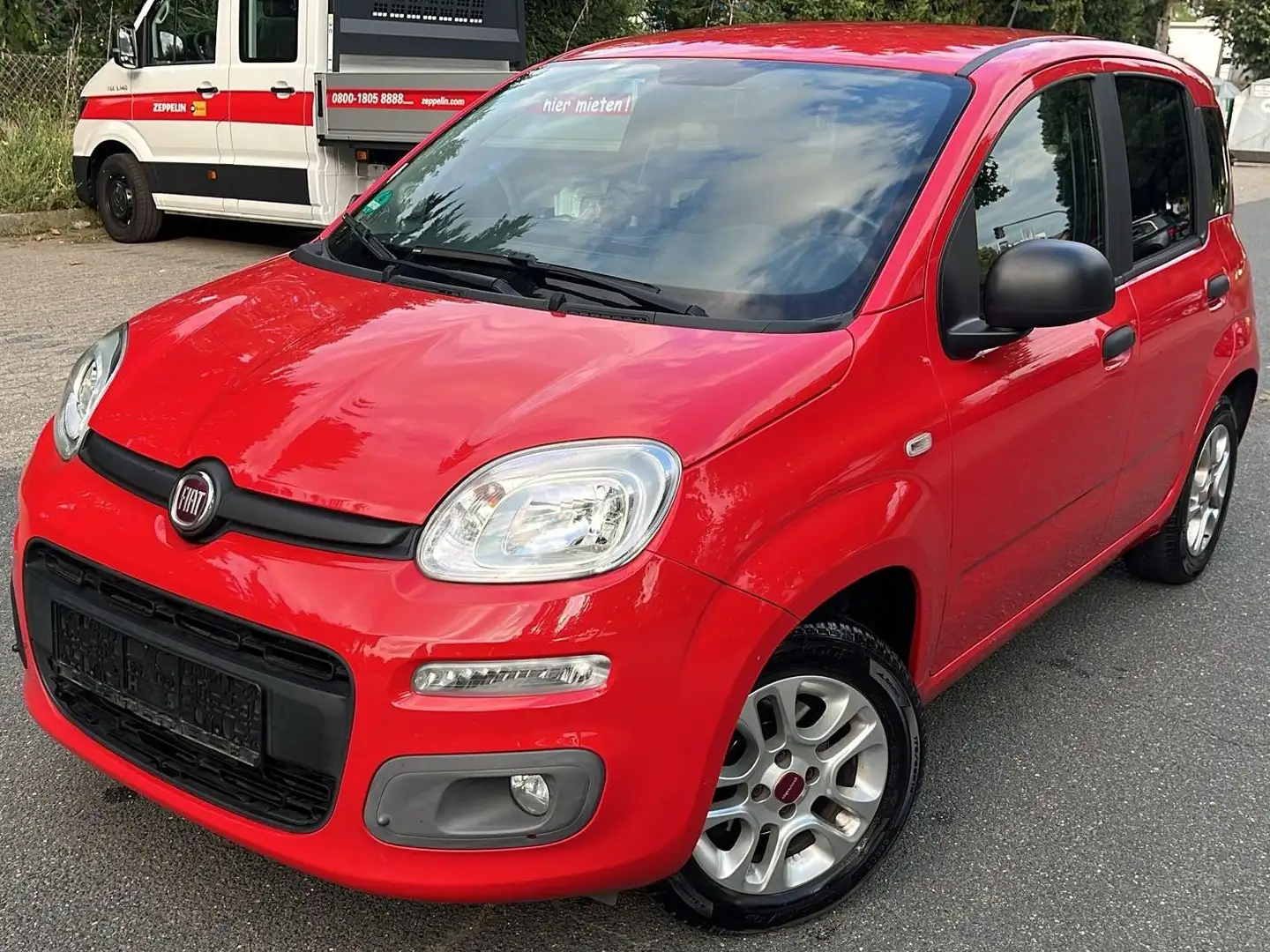 Fiat Panda More/2Hand/Scheckheft/Tempo/Klima/ Rood - 1