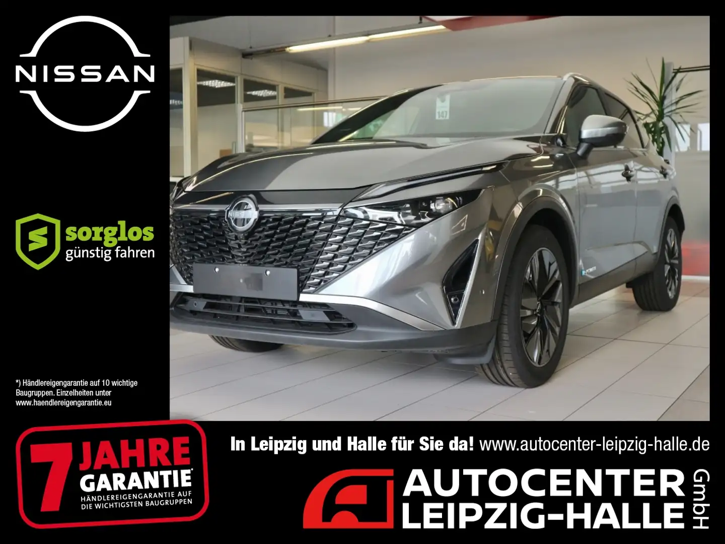 Nissan Qashqai TEKNA 1.5 VC-T e-POWER 4x2 PtoPilot Pano Grau - 1
