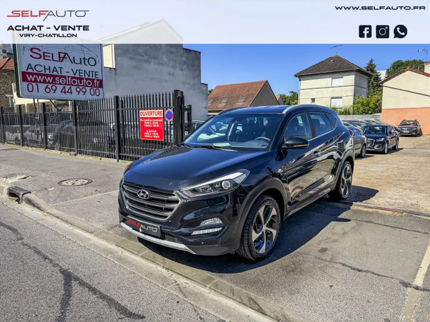 Hyundai TUCSON 1.7 CRDI 115CH S EDITION 2WD Noir - 1
