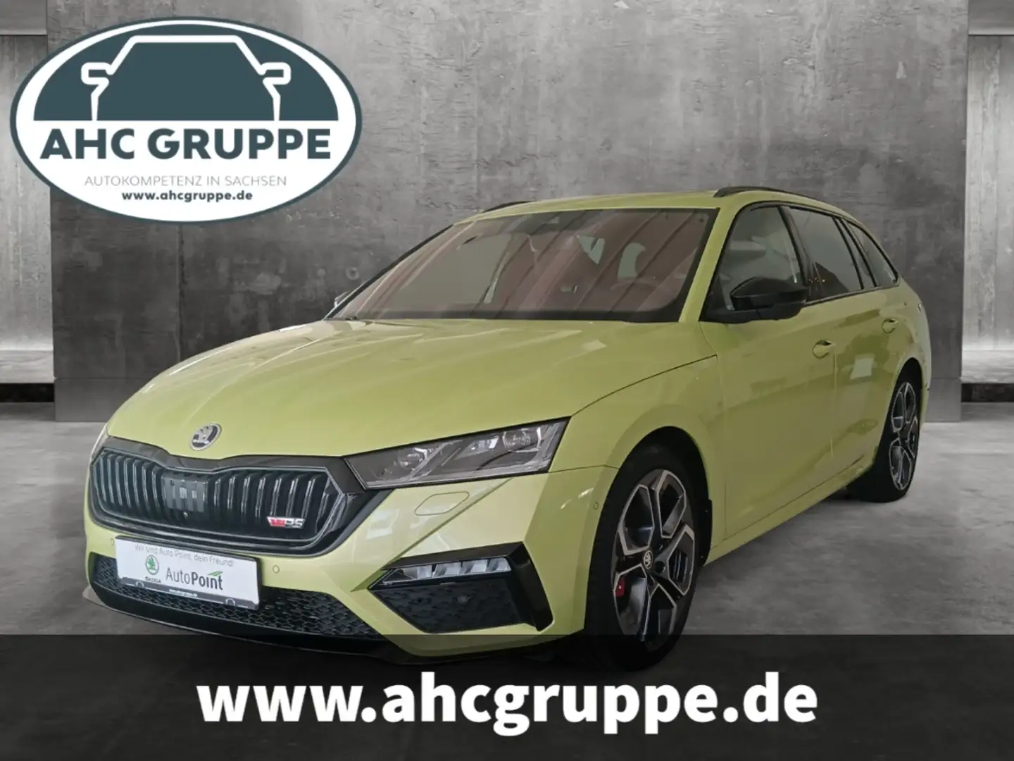 Skoda Octavia IV Combi 2.0 TDI DPF 147kW EU6d RS Final Edition 4 Grün - 1