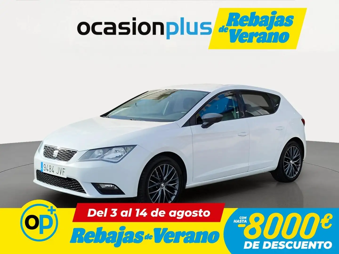 SEAT Leon 1.6TDI CR S&S Style DSG7 110 Blanco - 1