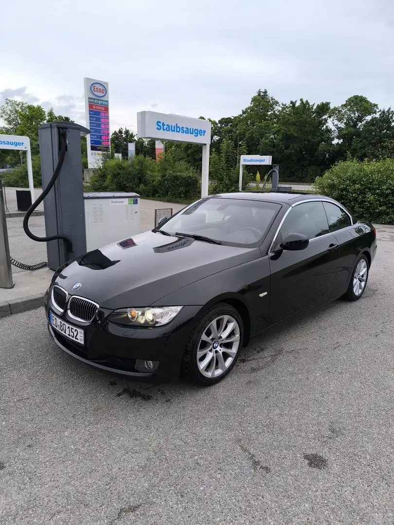 BMW 325 325i Cabrio Aut. TÜV NEU Чорний - 2