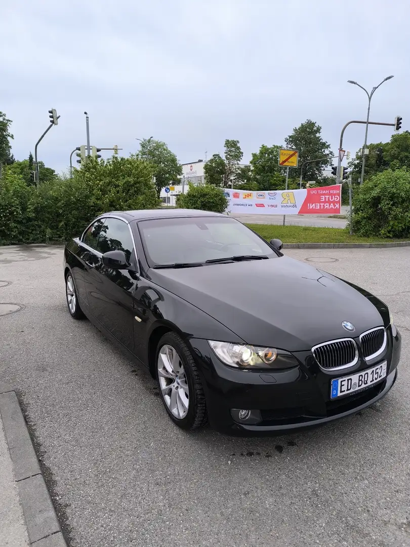 BMW 325 325i Cabrio Aut. TÜV NEU Чорний - 1