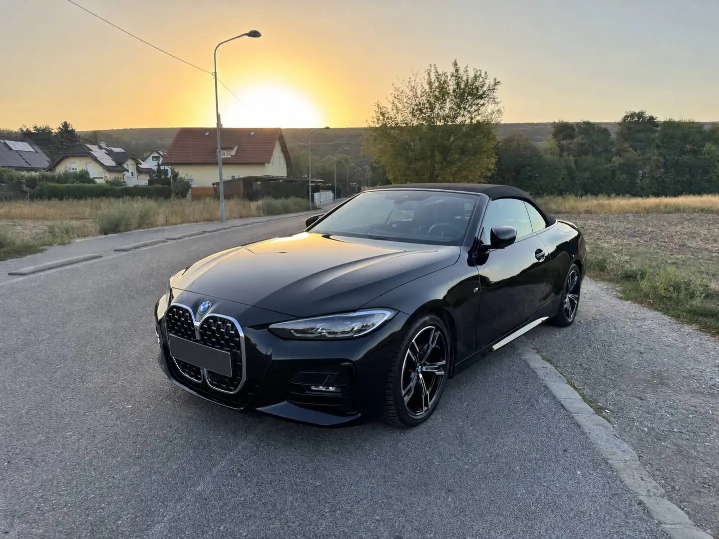 BMW 420 Cabrio M Sport G23 Vollaustattung und Garantie Schwarz - 1
