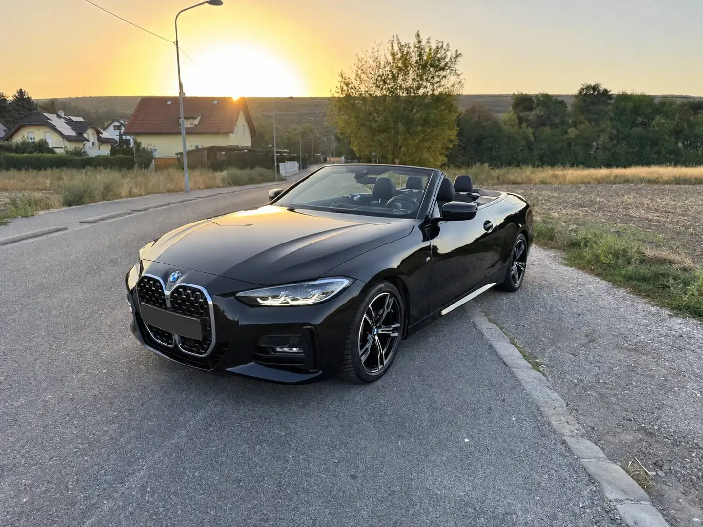 BMW 420 Cabrio M Sport G23 Vollaustattung und Garantie Schwarz - 2
