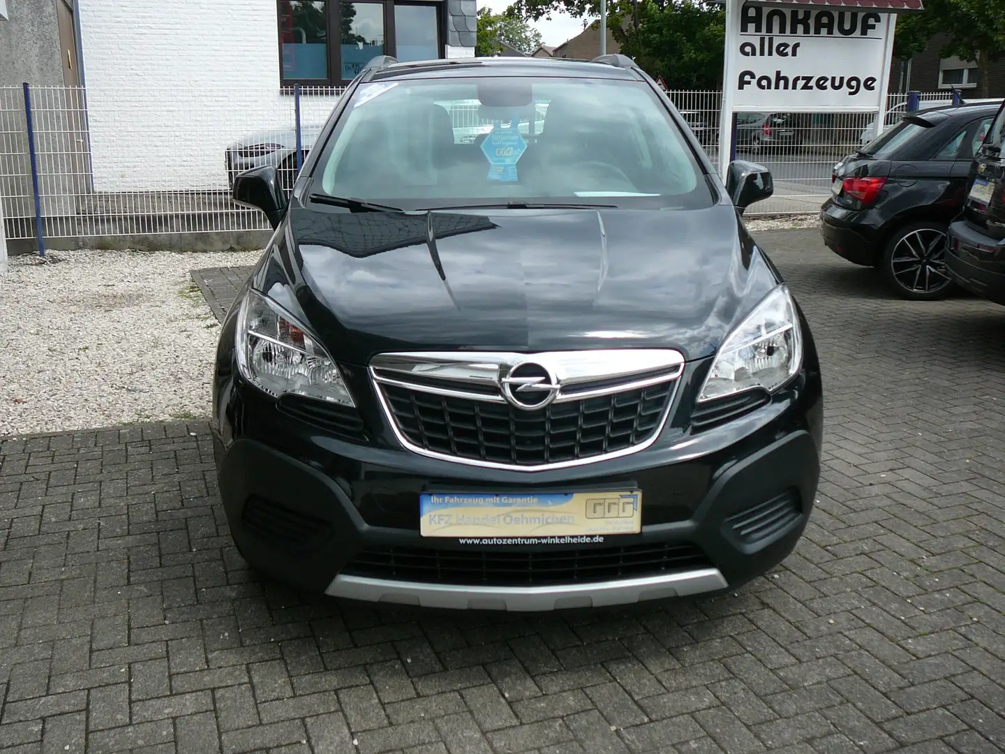 Opel Mokka Sehr Gepflegt,Scheckheft,Klimaanlage,AHK,usw.! Schwarz - 2