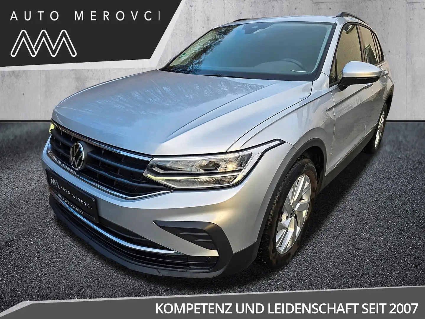 Volkswagen Tiguan 2.0 TSI DSG 4Motion/Navi/LED/ACC/Lane/DAB Silber - 1