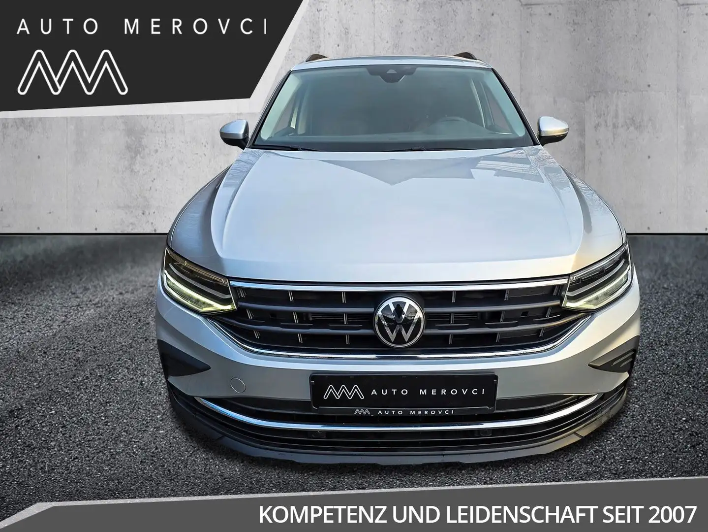 Volkswagen Tiguan 2.0 TSI DSG 4Motion/Navi/LED/ACC/Lane/DAB Silber - 2