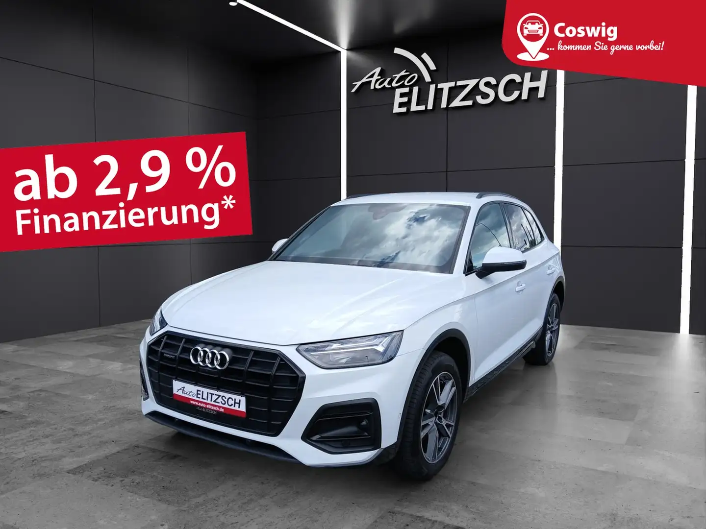 Audi Q5 45 TFSI advanced quattro S-tronic LED Nai AVC 19" Weiß - 1