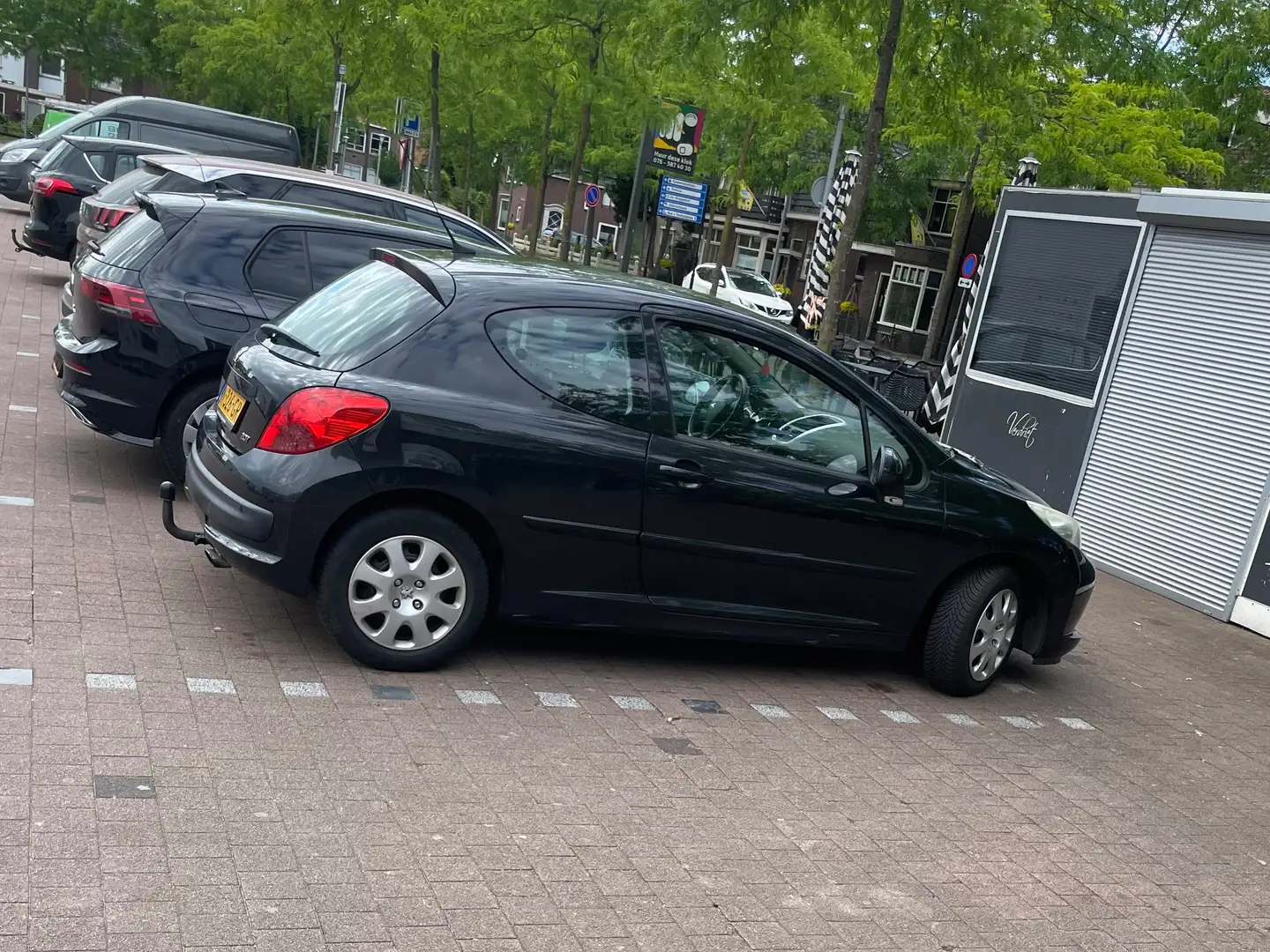 Peugeot 207 Hatchback vty Zwart - 2