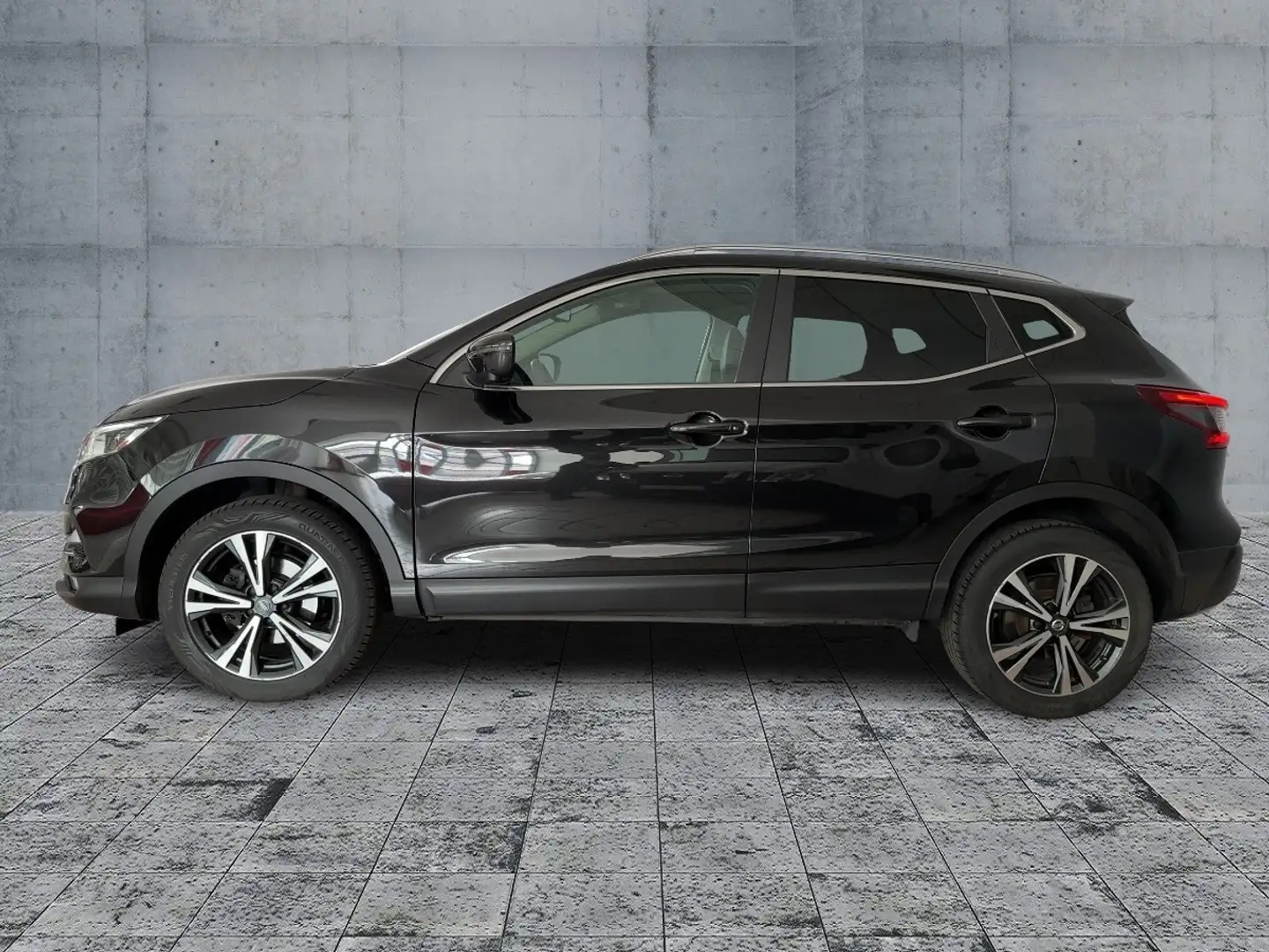 Nissan Qashqai Tekna 1.6 DIG-T 163 PS  Panoramadach-360 Negro - 2