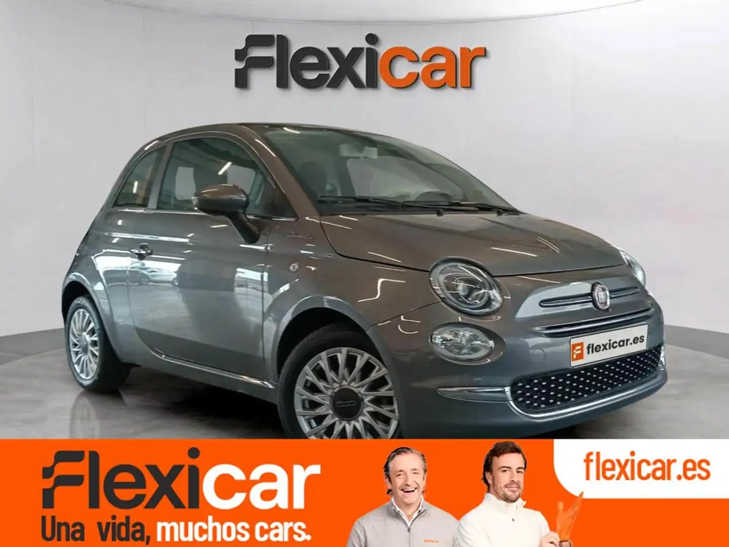 Fiat 500 Club 1.0 Hybrid 51KW (70 CV) Grijs - 1