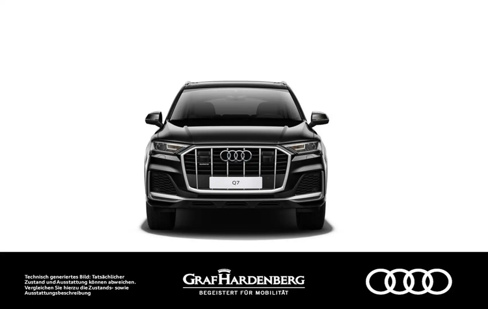 Audi Q7 55 TFSI quattro S line Matrix Navi B&O AHK Schwarz - 2