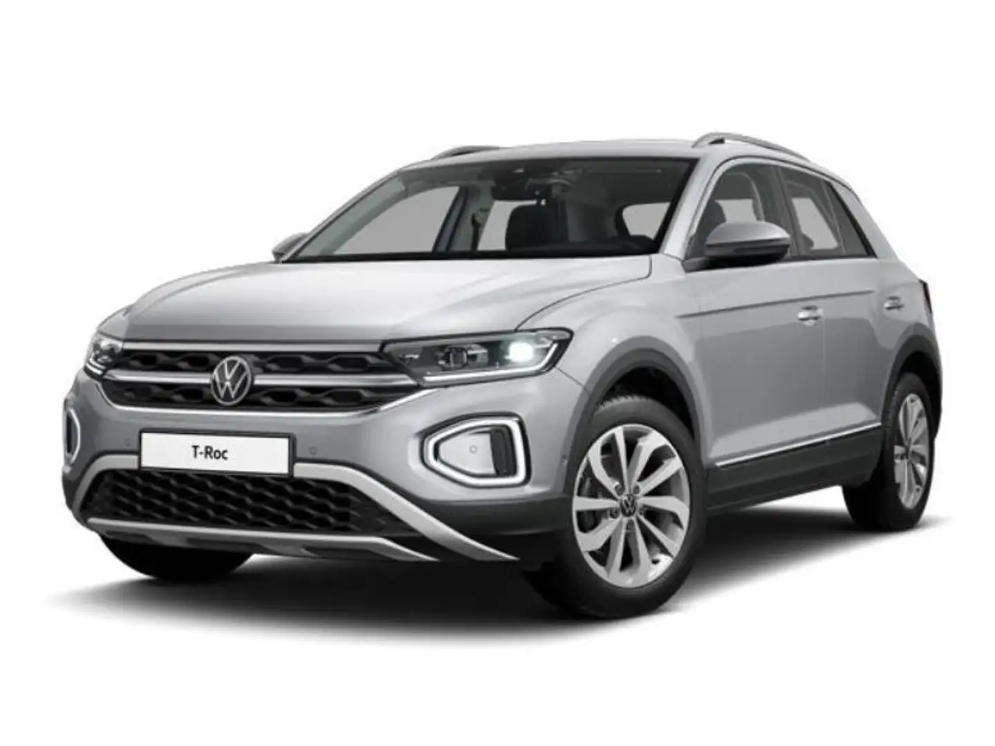 Volkswagen T-Roc 1.5 TSI Style DSG - NIEUW - * SPECIALE PRIJS* Argent - 1