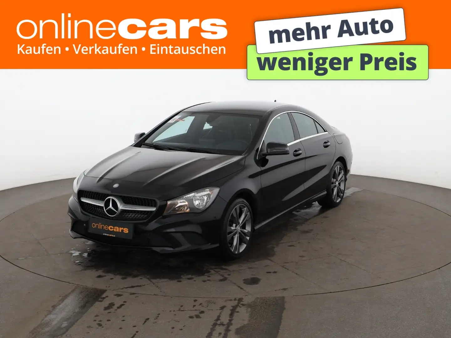 Mercedes-Benz CLA 180 Urban LEDER SITZHZG SPORTSITZE TEMP KLIMA Schwarz - 1