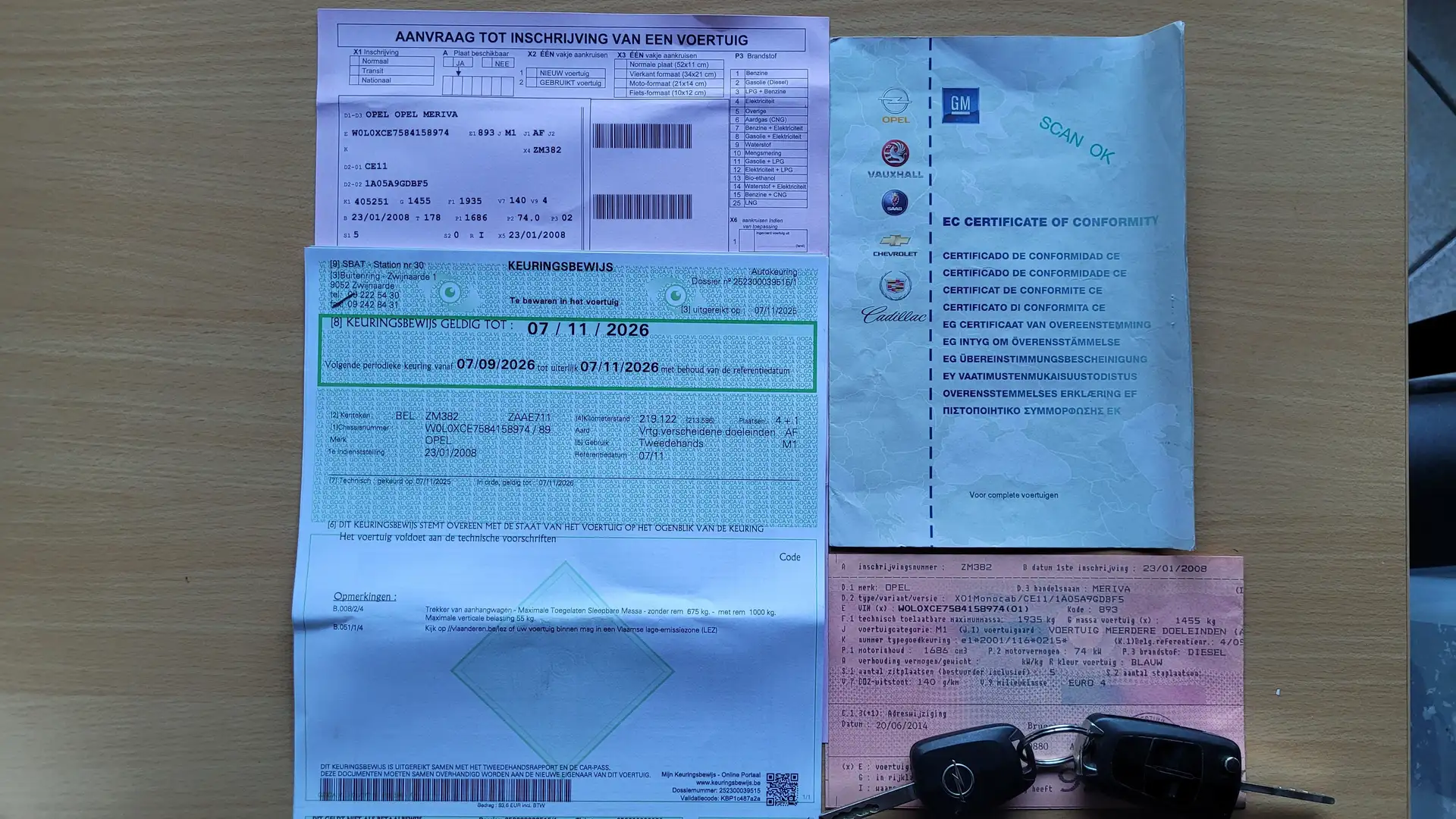 Opel Meriva 1.7 CDTI AL BLANCO GEKEURD AIRCO PDC TREKHAAK 2008 Gris - 2