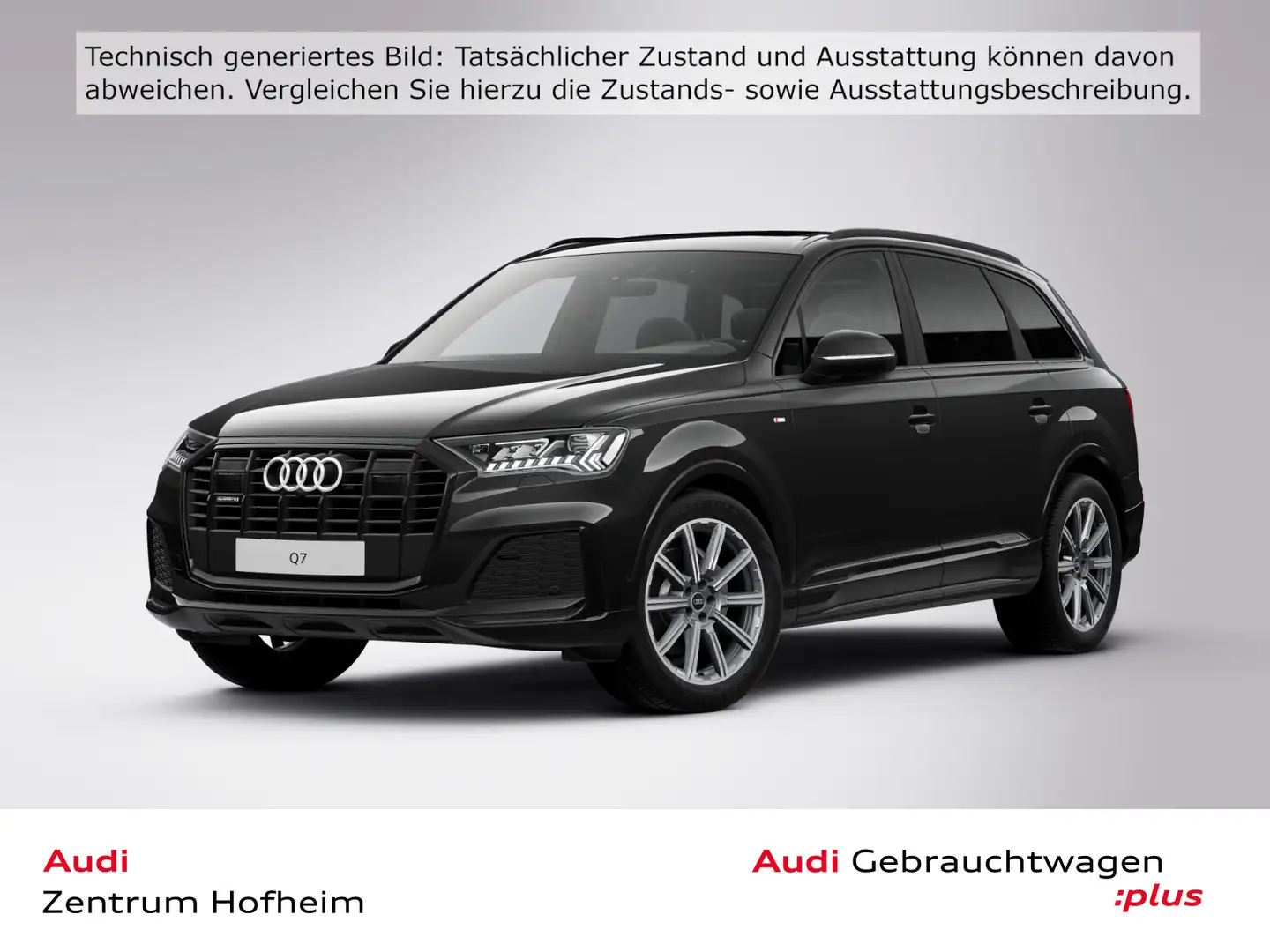 Audi Q7 SUV S line 50 TDI*NAVI*PANO*STDHZG*B&O*MATRIX Schwarz - 1
