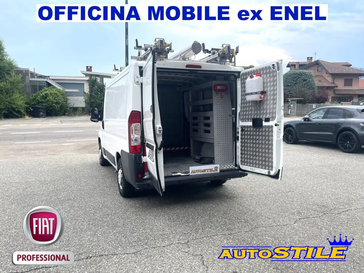 Fiat Ducato 2.3 MJT 16V  OFFICINA MOBILE EX ENEL - ATTREZZATO Bianco - 1