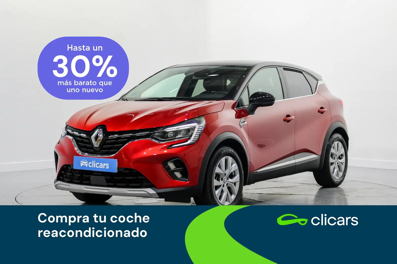 Renault Captur E-TECH Híbrido Techno 105kW Rojo - 1