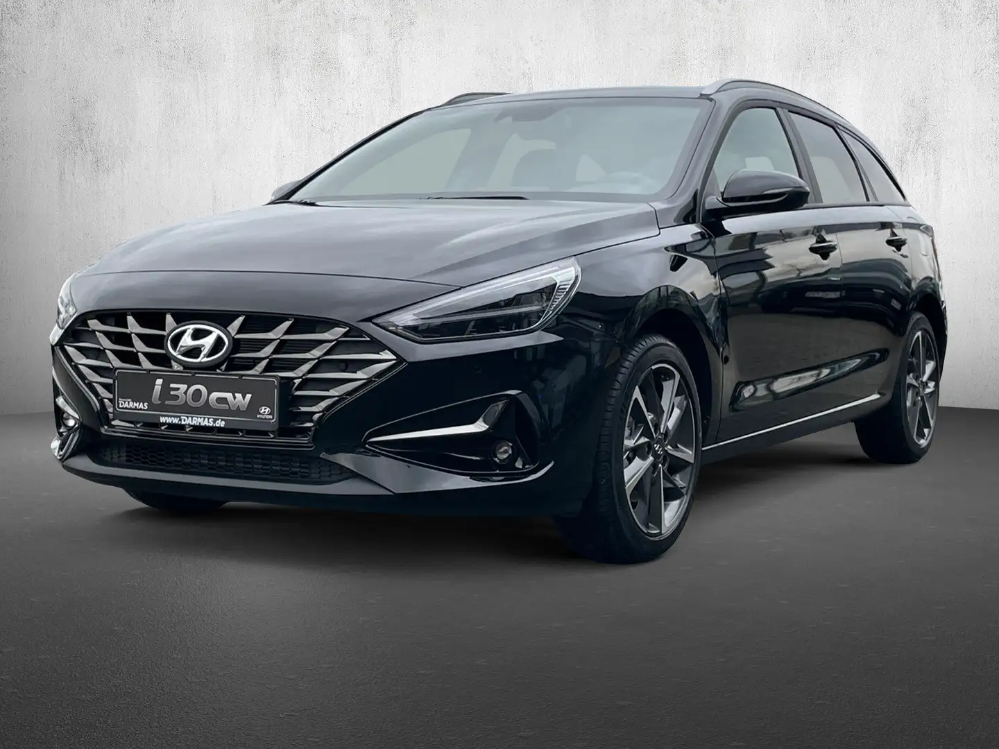 Hyundai i30 i30 Kombi 1.0 Turbo DCT Connect & Go Navi TOP Zwart - 1