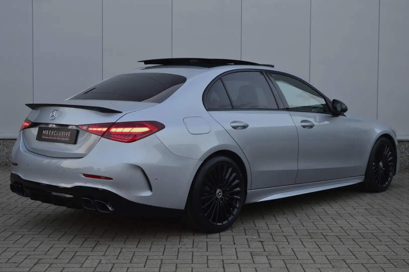 Mercedes-Benz C 180 AMG C63 Night Edition1 AUT9 2022 Argent - 2