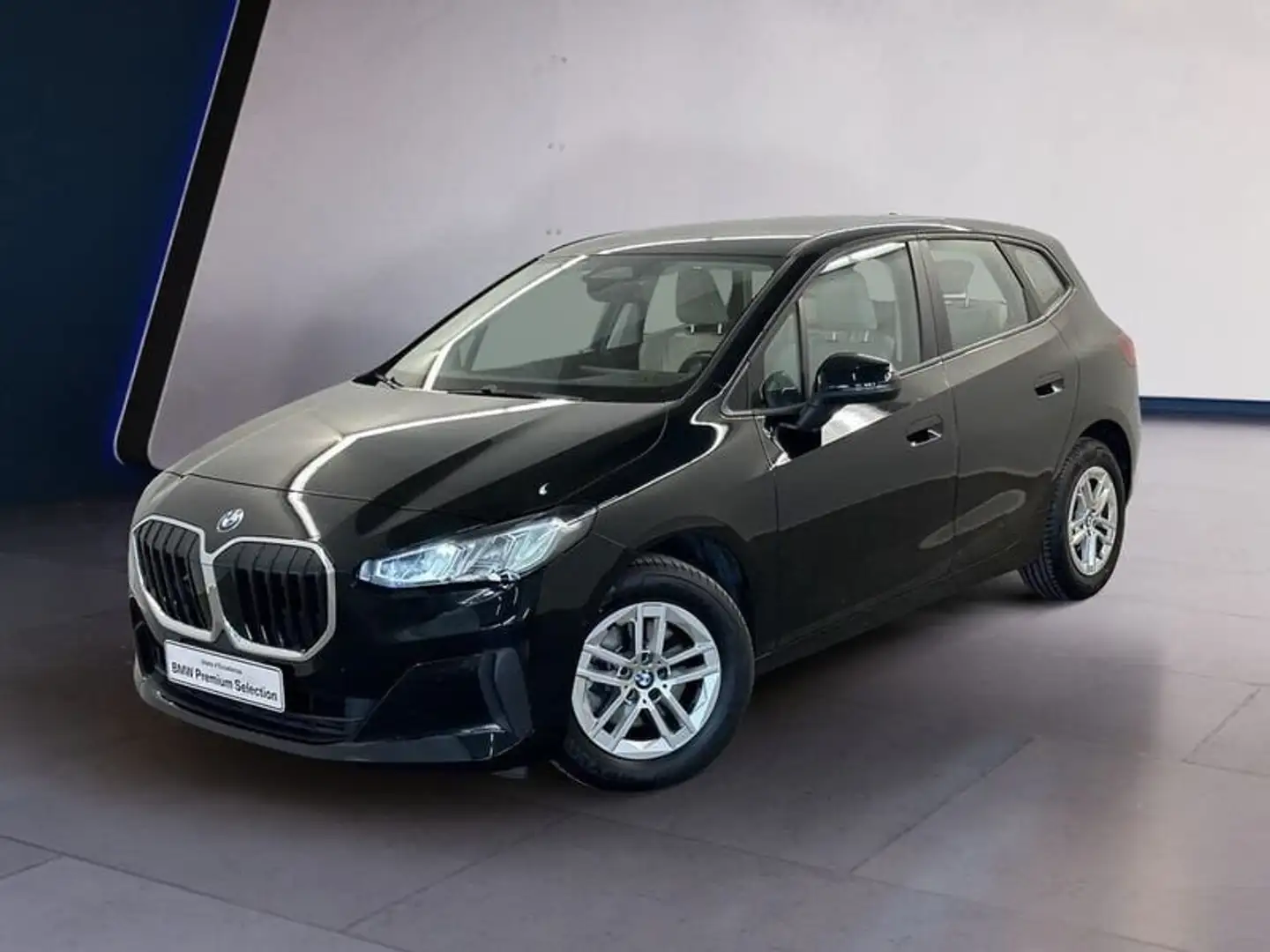BMW 218 Serie 2 218d Active Tourer auto Fekete - 1
