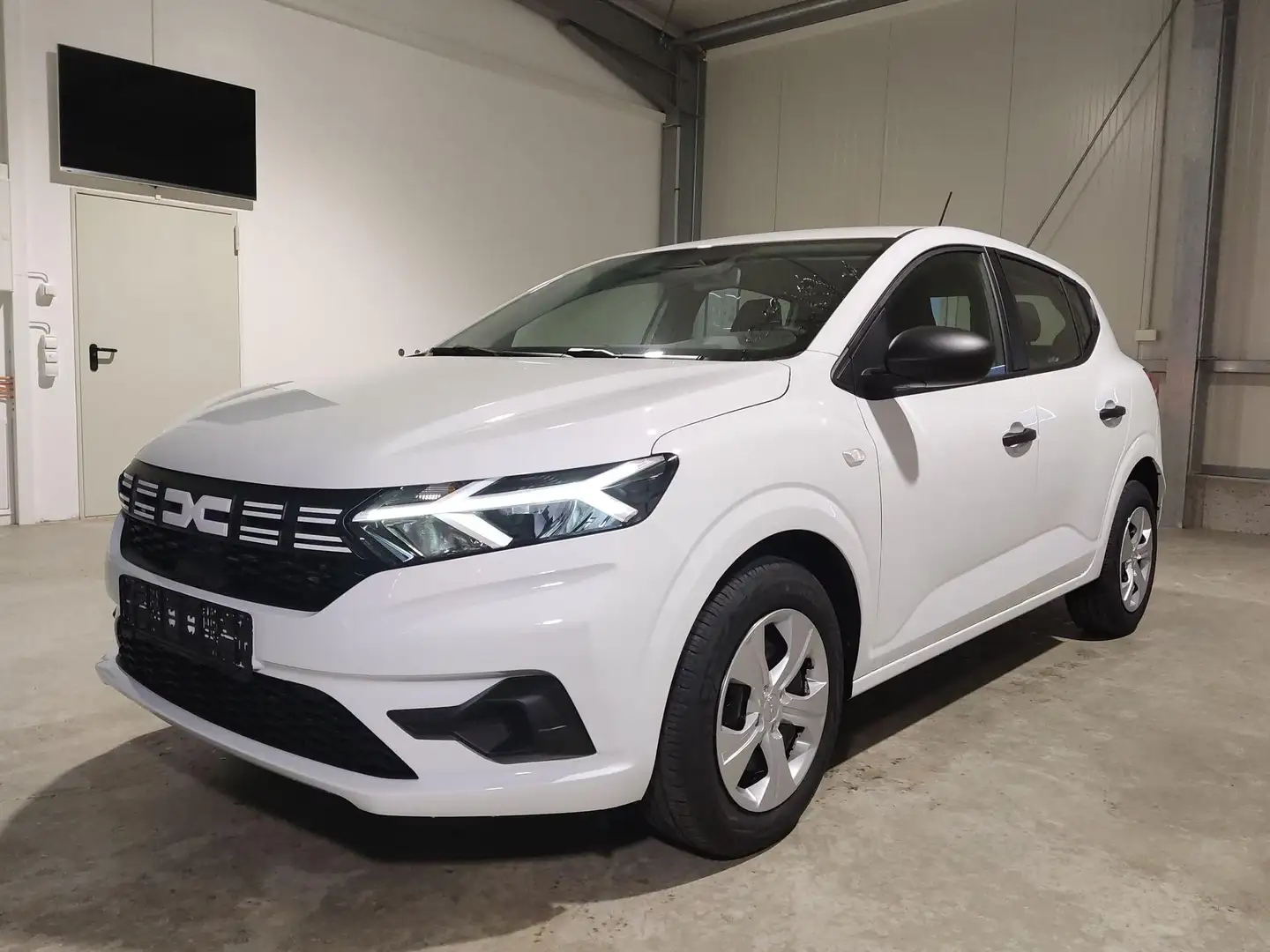 Dacia Sandero Essential TCe 90 PS Klima-DAB-LED-Tempomat-Limi... Wit - 1