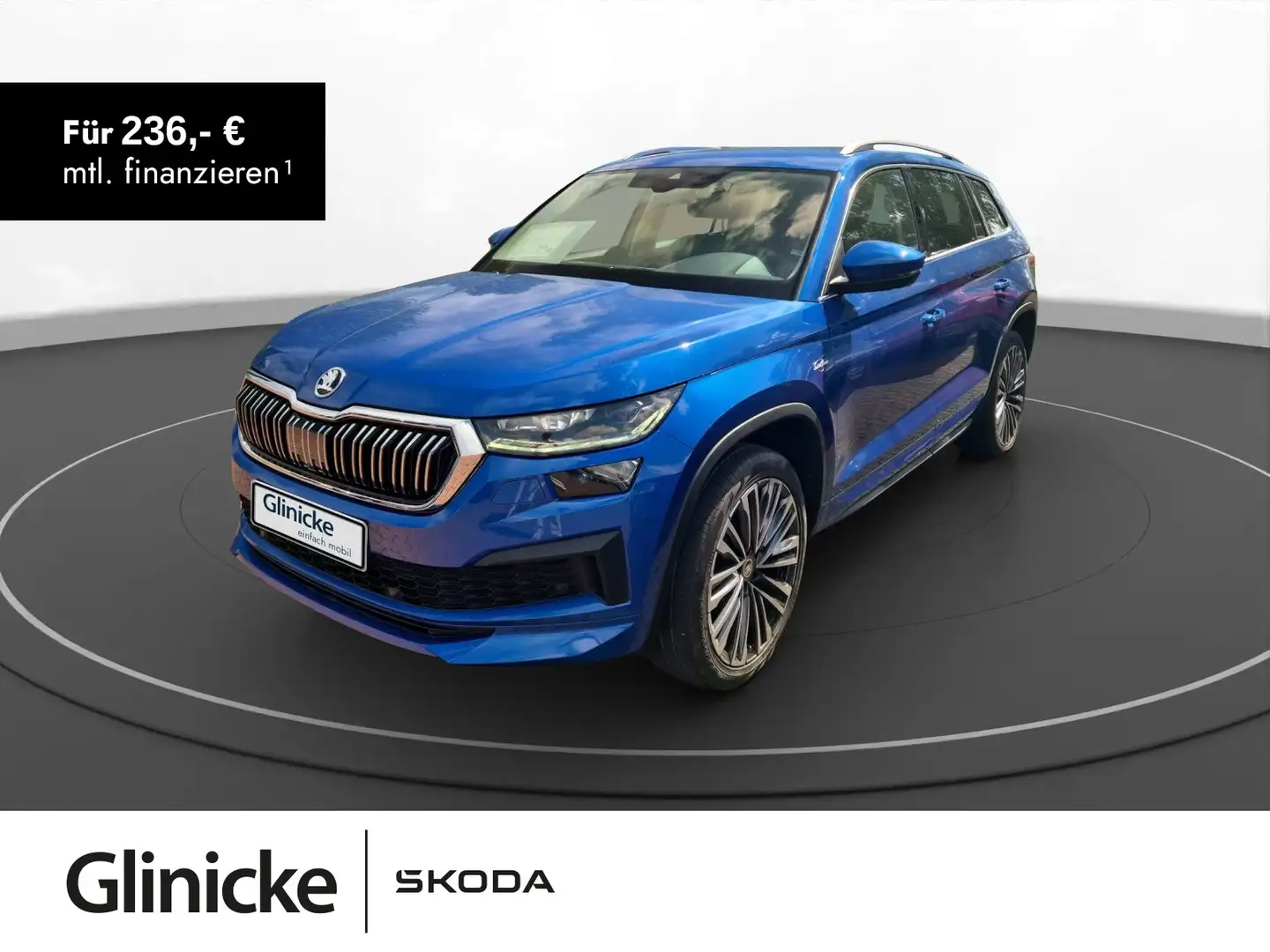 Skoda Kodiaq 2.0 TSI DSG L&K 4x4 Kamera StandH SiHz LE Blau - 1