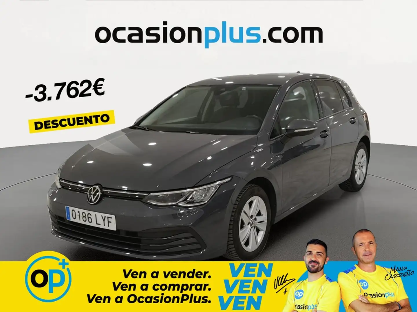 Volkswagen Golf 1.5 TSI Life 110kW Gris - 1