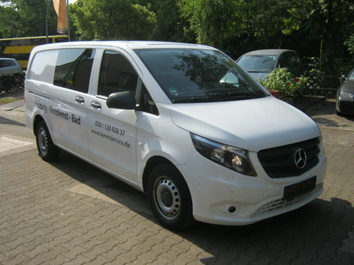 Mercedes-Benz Vito 116 CDI Mixto 1.Hand/Klima/5-Sitzer/Standhz Bianco - 2